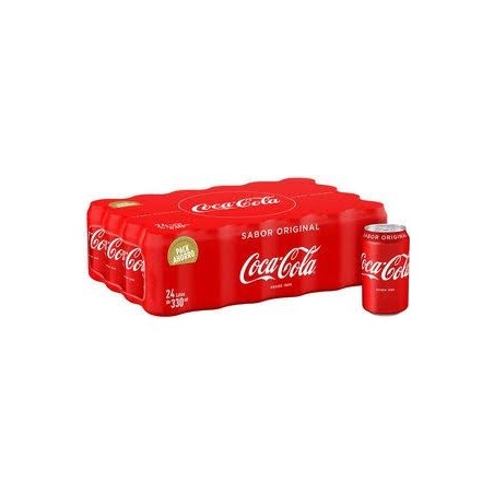 Coca Cola Zero Sin Cafeina Lata 33 cl (Pack de 24 unidades)