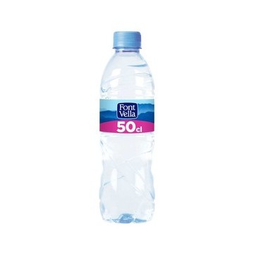 Agua mineral FONT VELLA, botella 1,5 litros